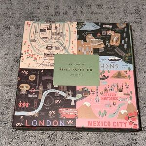 NEW Rifle Paper Maps Puzzle 500 Pieces